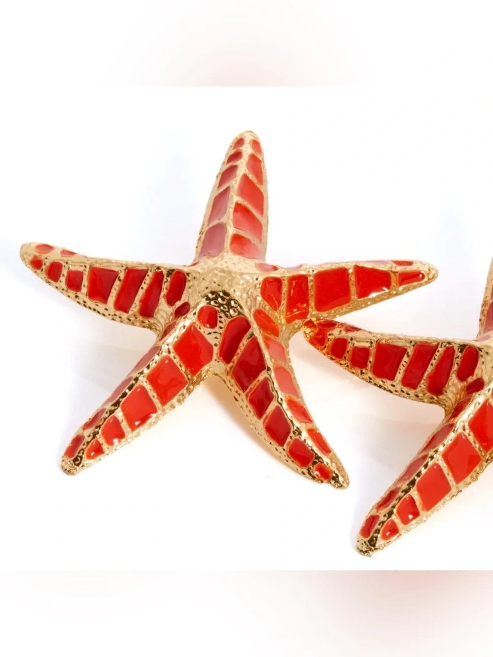 PENDIENTE CRETA Star ESTRELLA DE MAR Earrings - NWOT